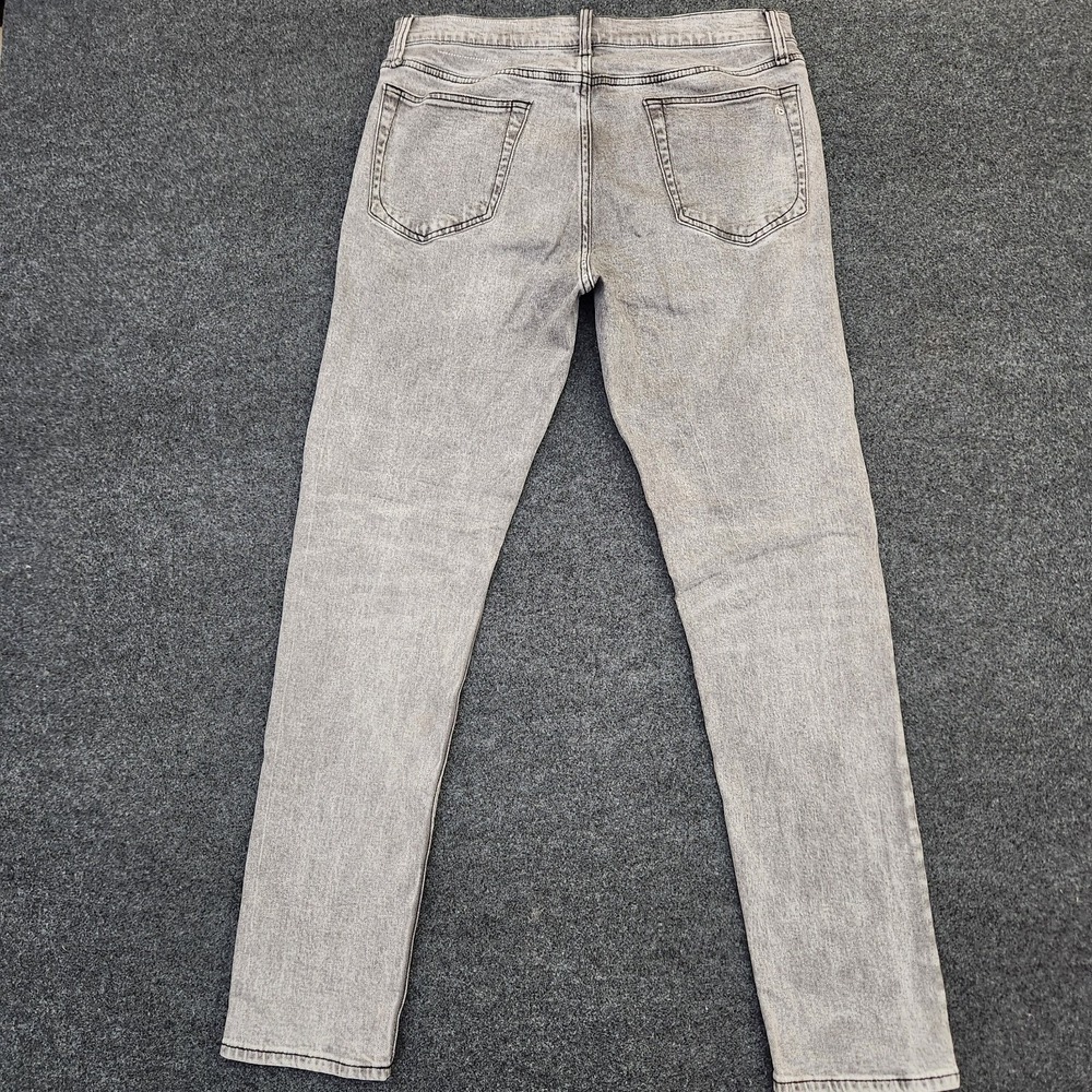 Rag & Bone New York FIT 2 SLIM Mens 33×32 Jeans Greyson Skinny Stretch Designer - Picture 2 of 10